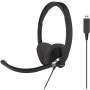Koss | CS300 | USB Communication Headsets | Wired | On-Ear | Microphone | Noise canceling | Black - 2